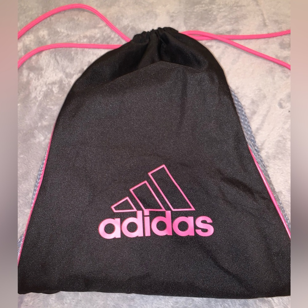Adidas Bundle Drawstring Sling & Duffel Gym Bag - image 3